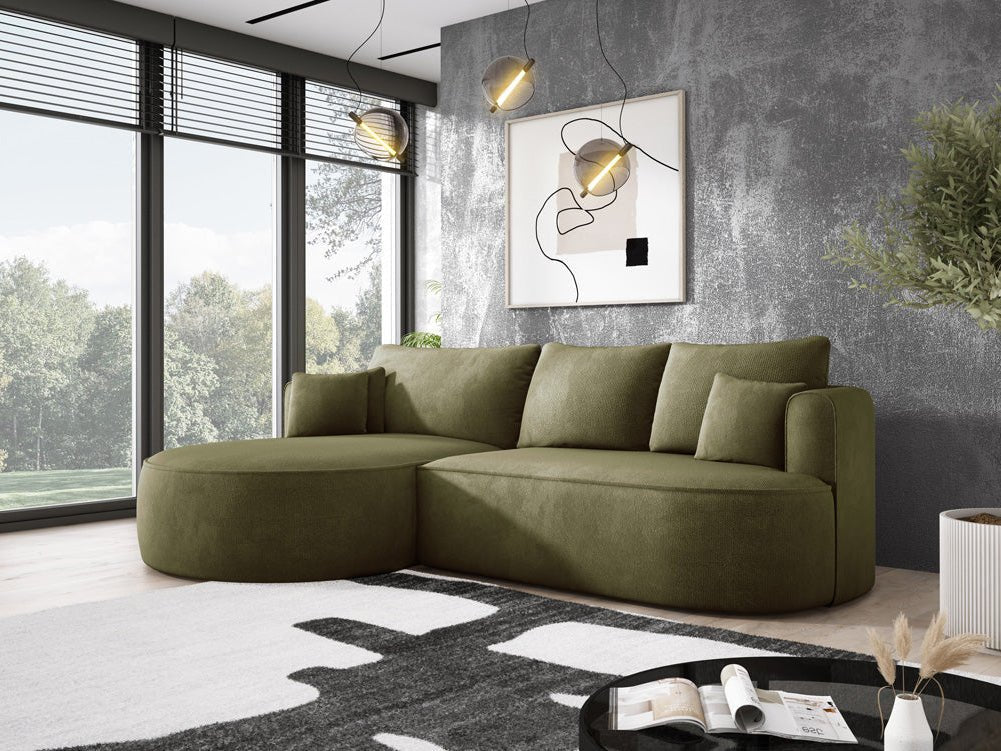 Designer L Sofa Lucca in Bouclé
