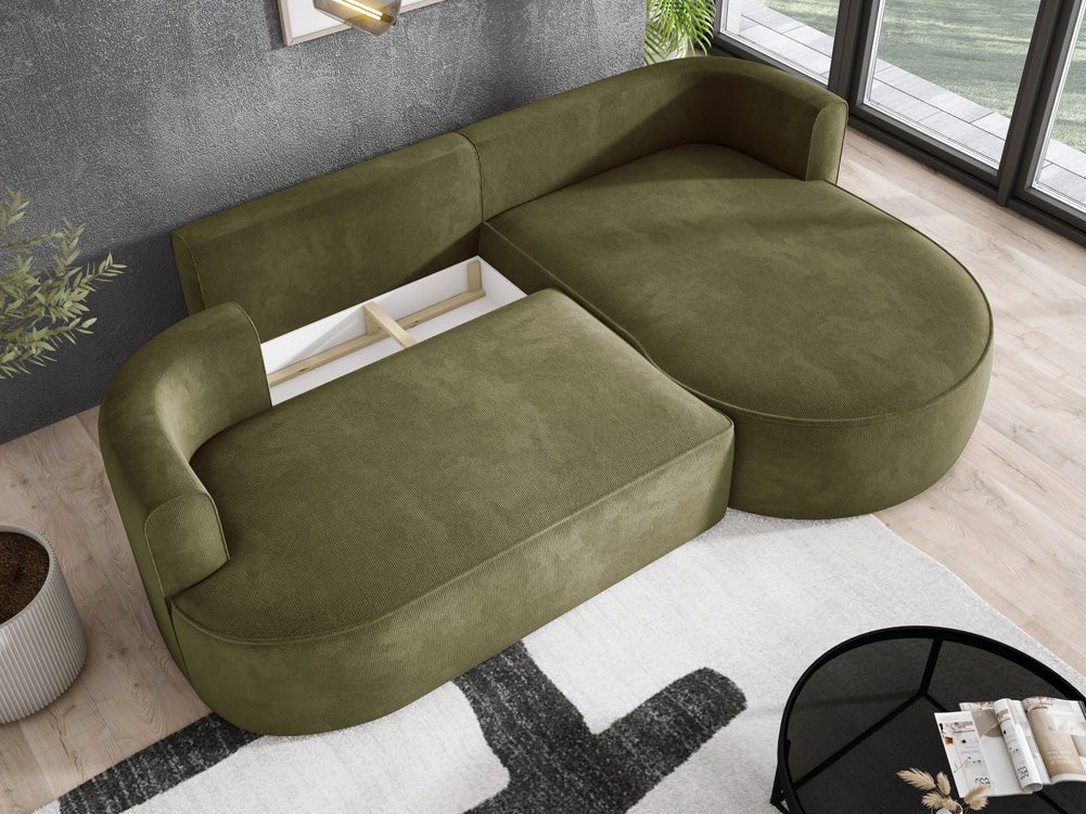 Designer L Sofa Lucca in Bouclé