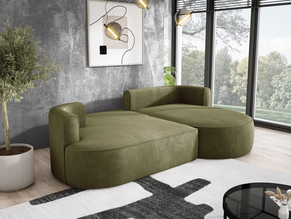 Designer L Sofa Lucca in Bouclé