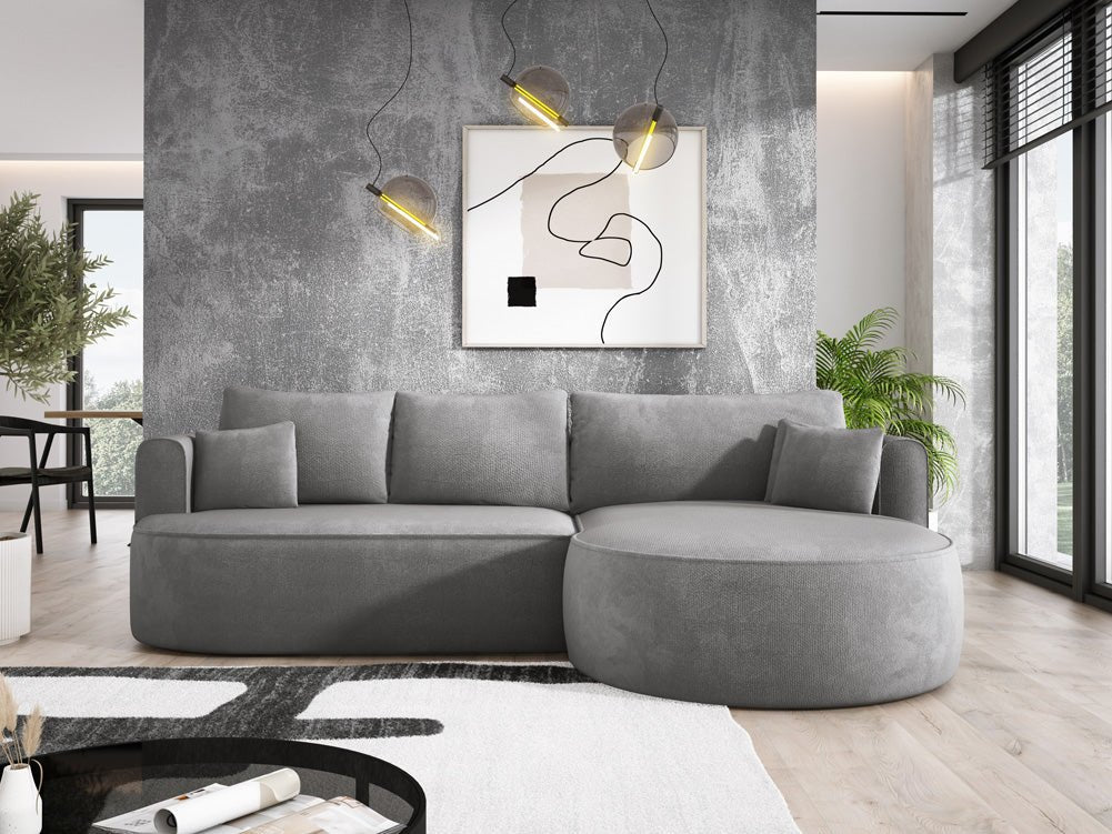 Designer L Sofa Lucca in Bouclé