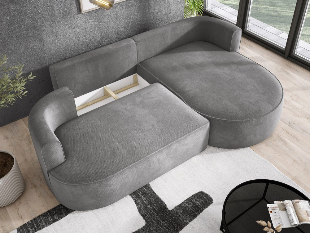 Designer L Sofa Lucca in Bouclé