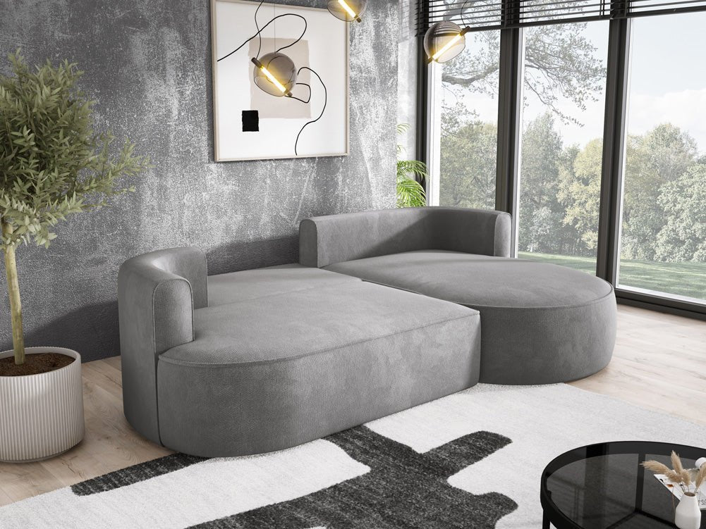 Designer L Sofa Lucca in Bouclé