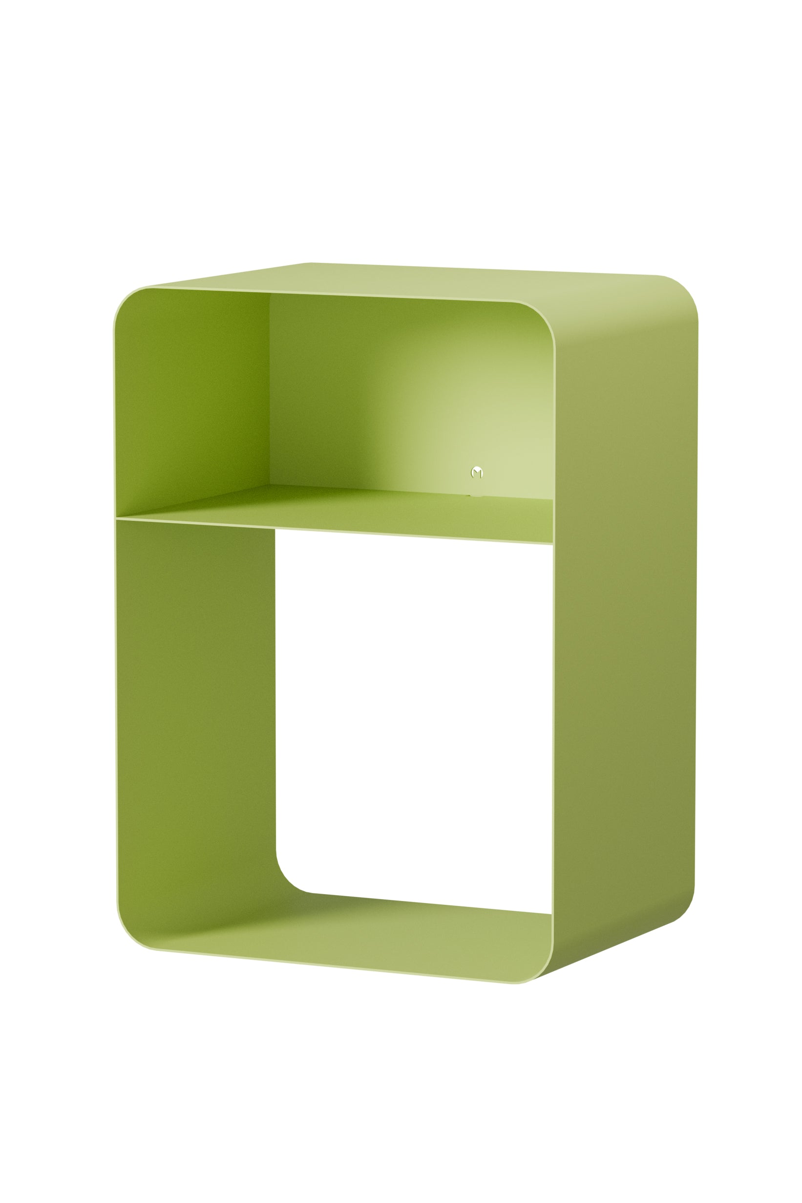 Nachttisch Damio – Minimalistisches Design aus pulverbeschichtetem Metall