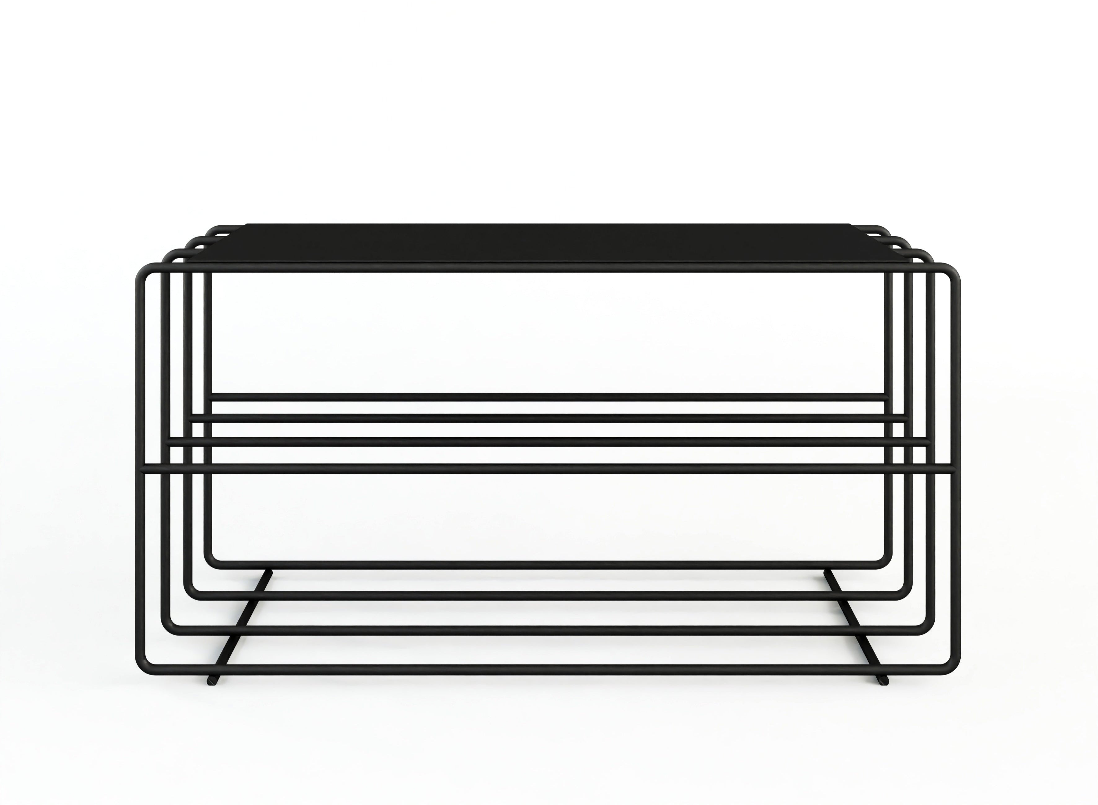 Schuhregal Neva – Metallregal mit Loft-Flair in vielen Farben