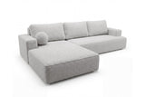 Designer Ecksofa Vanto in Bouclé – Sand – Links