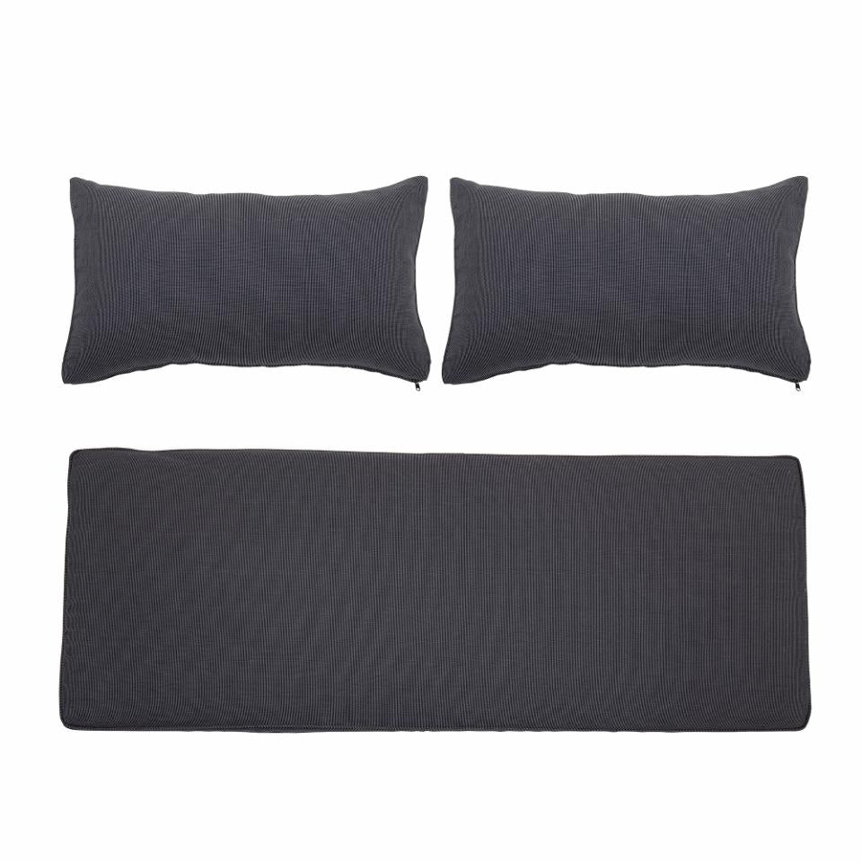 3er Set Kissenbezüge Carménael