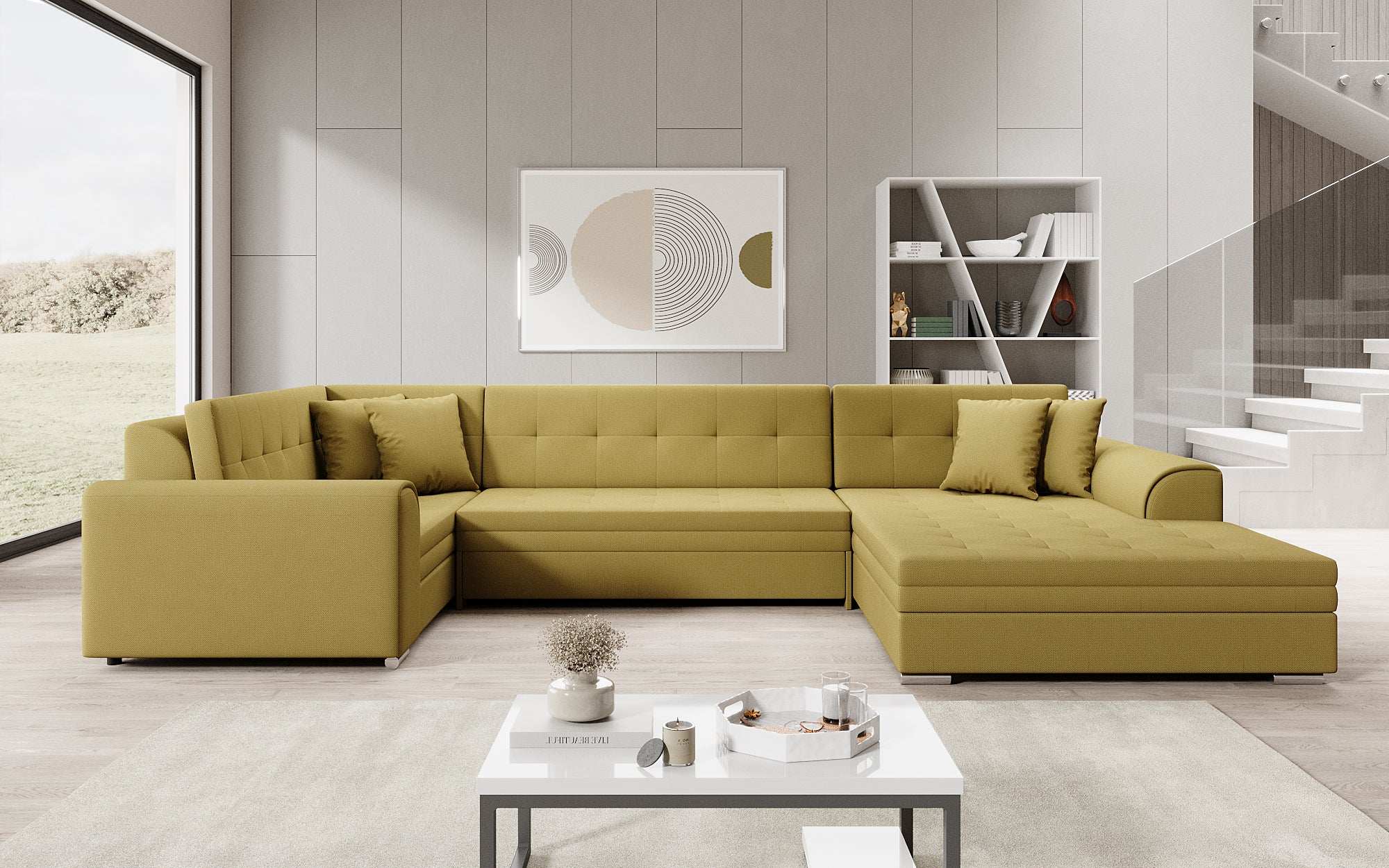 Designer Sofa Velio mit Schlaffunktion