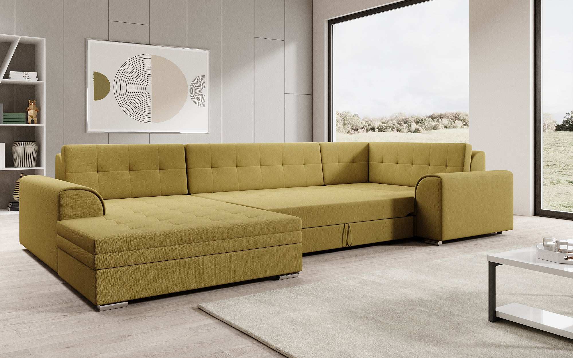 Designer Sofa Velio mit Schlaffunktion