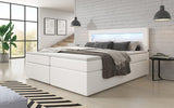 Boxspringbett Repos mit LED und USB - Luxusbetten24