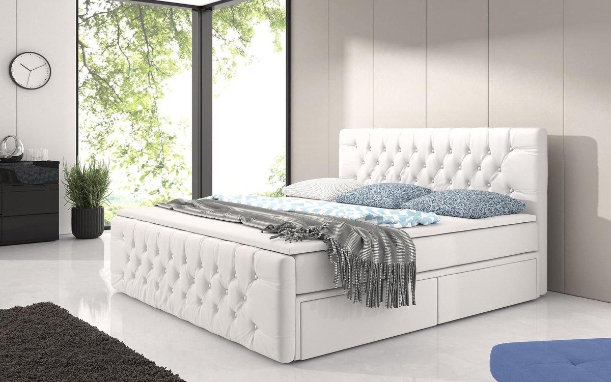 boxspringbett mit aufbewahrung Boxspringbett Sognare mit Stauraum