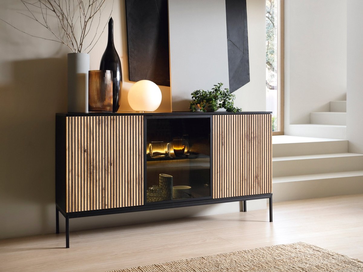 Designer Kommode Nayra inkl. LED - Luxusbetten24