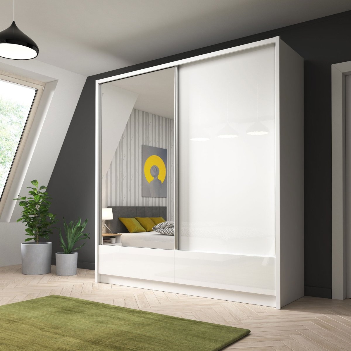 Designer Schrank Lauri - Luxusbetten24