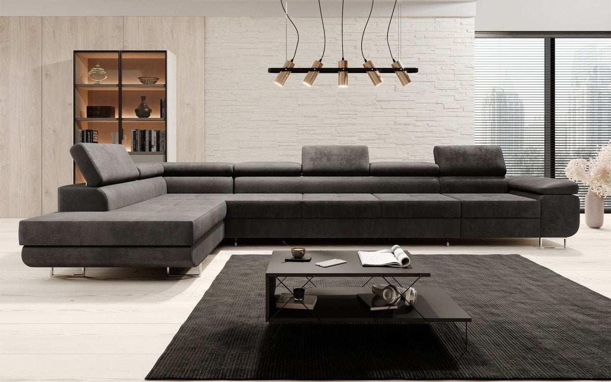 Designer Ecksofa Maxi mit Schlaf