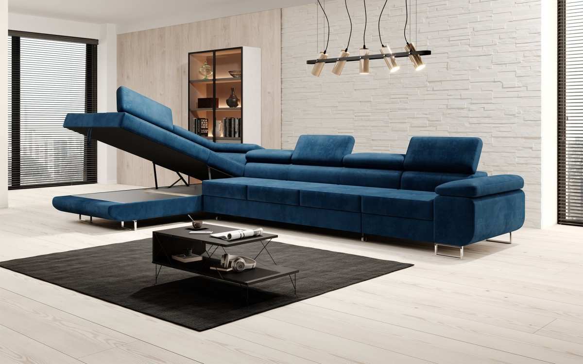 Designer Sofa Maxi mit Schlaf - und Klappfunktion - Luxusbetten24
