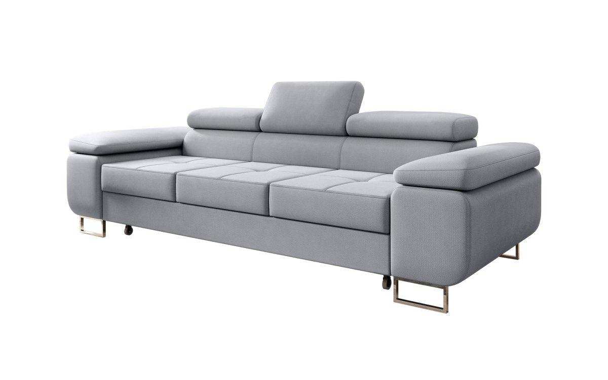 Designer Sofa Siera mit Schlaffunktion (Samt) - Luxusbetten24