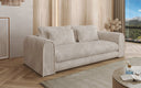 Designer Sofa Lil Buddy 3 Sitzer mit Schlaffunktion und Stauraum in Breitcord