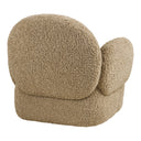 Lounge Sessel Alvenia - kuscheligen Bouclé-Look