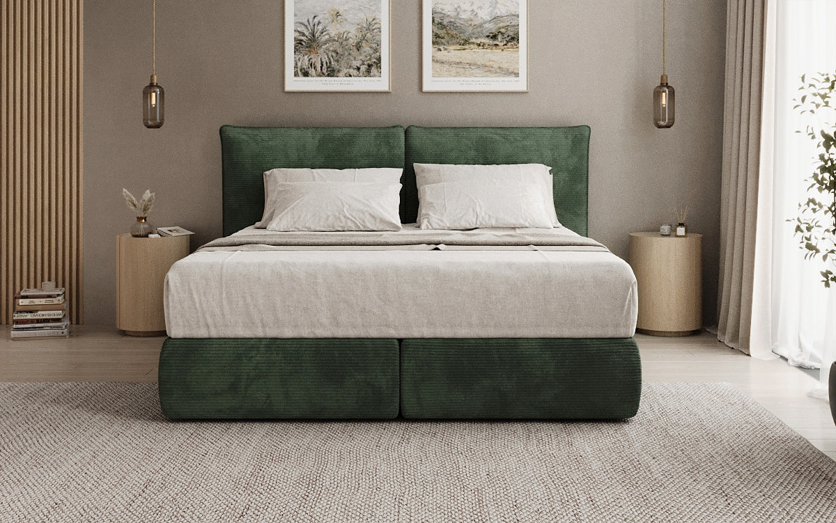 Boxspringbett Pillo in Cord