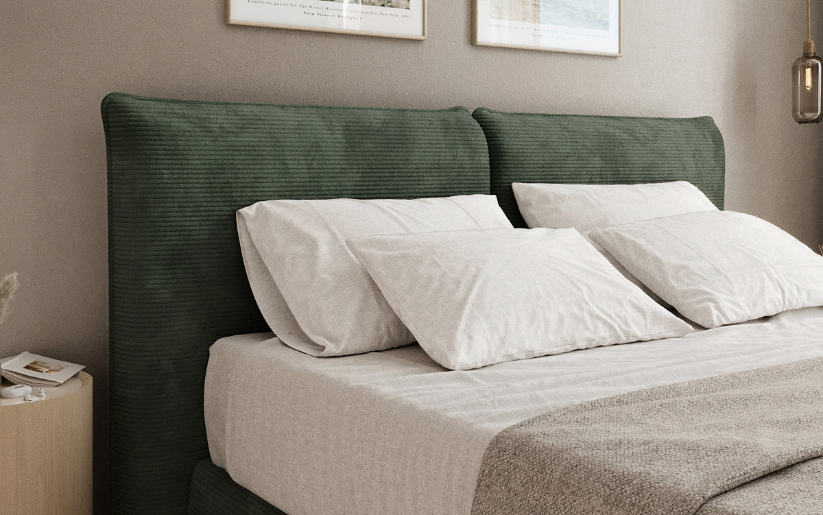 Boxspringbett Pillo in Cord