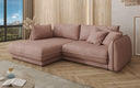 Designer Ecksofa Mojave II Stoff mit Schlaffunktion und Stauraum