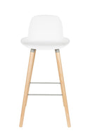 Barhocker Albert Kuip 2er-Set – aus Polypropylen-Kunststoff in Weiß