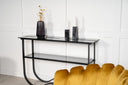 Beistelltisch Velo – modernes Design mit Glasplatte