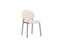 2er Set - Stuhl Opal mit beigen Leinenbezug