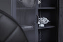 Kommode Faylen – Industrial-Design in Schwarz, Weiß & Grau