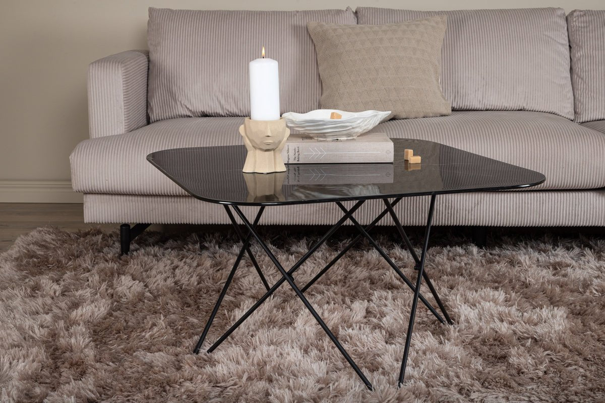 Couchtisch Tango - mit Tischplatte aus Marmorglas