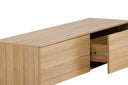 TV-Lowboard Valborg – Walnussfurnier in Natur-Optik