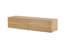 TV-Lowboard Valborg – Walnussfurnier in Natur-Optik
