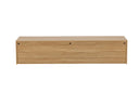 TV-Lowboard Valborg – Walnussfurnier in Natur-Optik