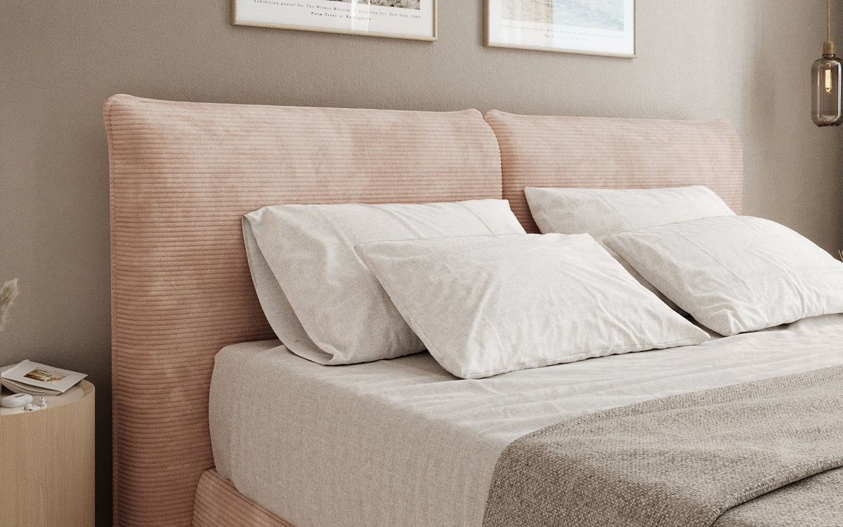 Boxspringbett Pillo in Cord