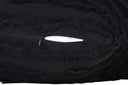 Kissenbezug Erika - 45x45 cm in Schwarz aus 100% Baumwolle