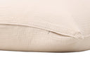 Kissenbezug Moments - 60x60 cm in Beige und Grau aus 100% Baumwolle