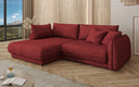 Designer Ecksofa Mojave II Stoff mit Schlaffunktion und Stauraum