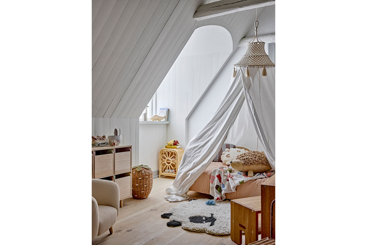 Baldachin Kiara - luftiger Betthimmel in Weiß fürs Kinderzimmer