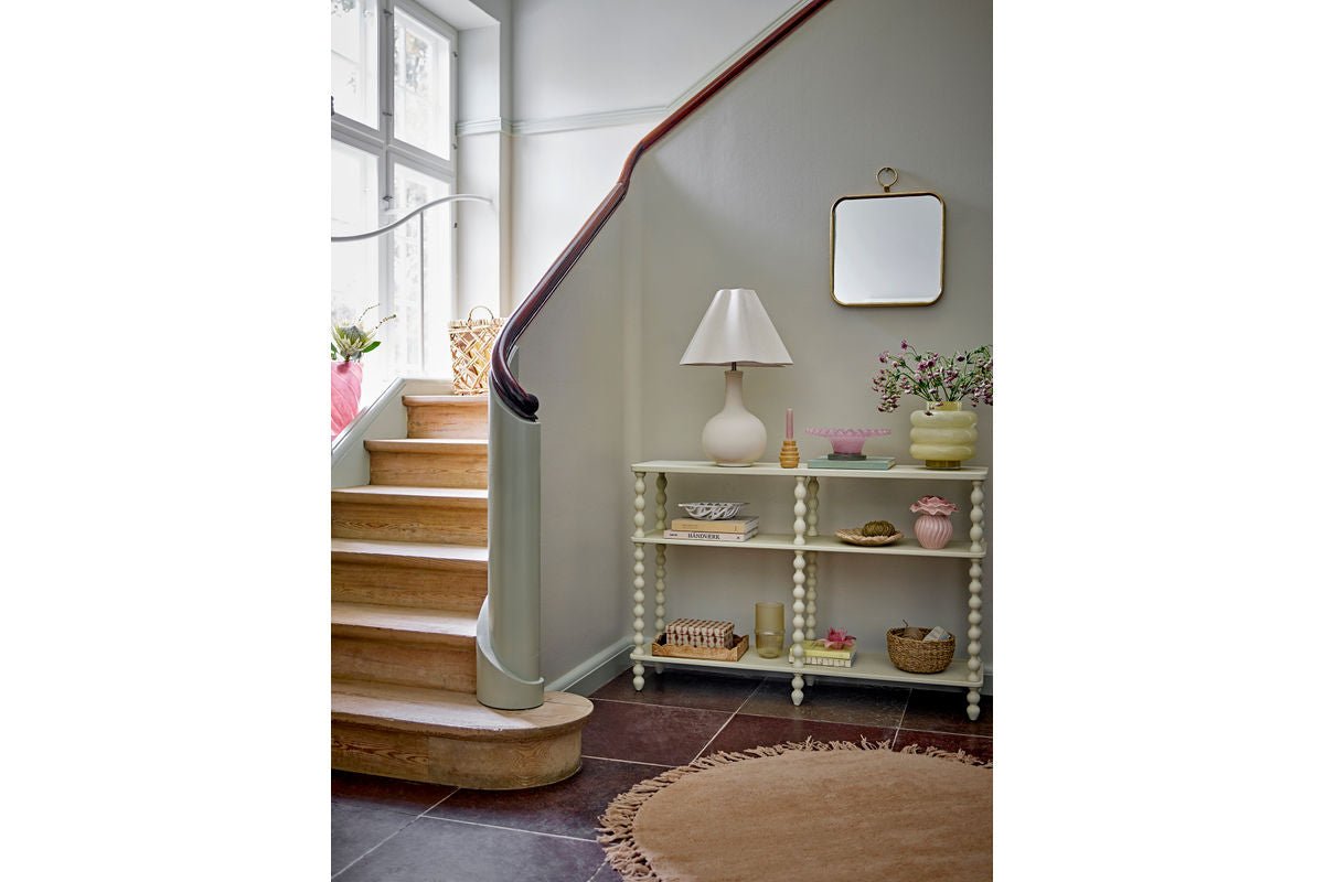 Konsolentisch Elira – Zarter Look in Cremeweiß aus Holz