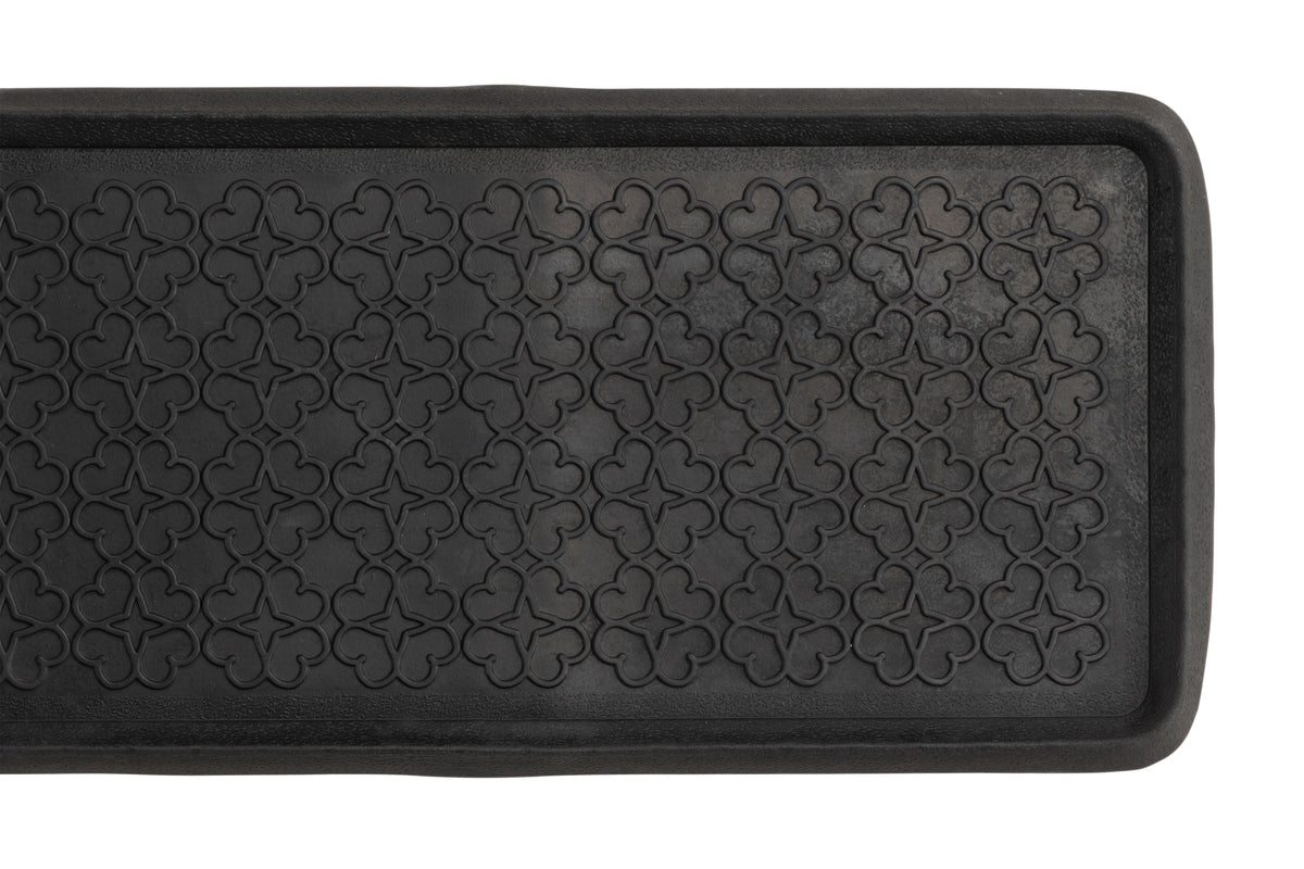 Schuhmatte Lora - in Schwarz aus Gummi