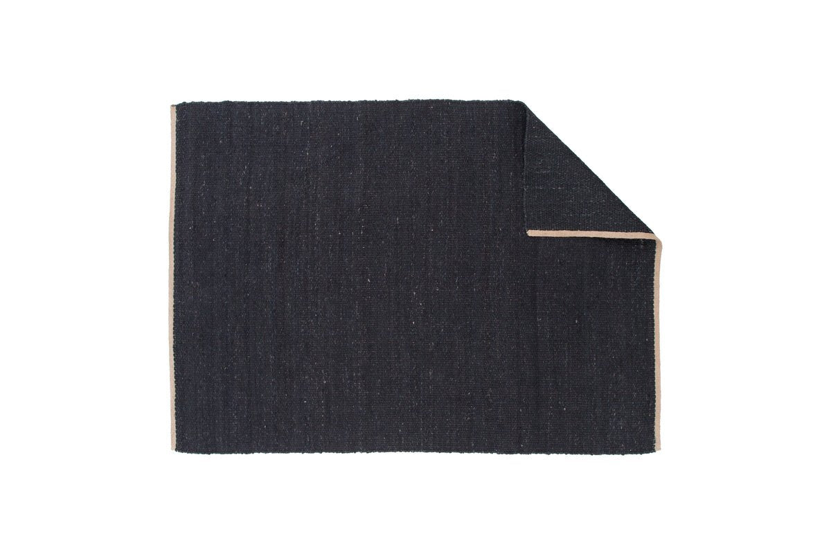 Garten Teppich Matty - 240x170 in Schwarz