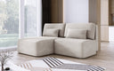 Designer Ecksofa Tilia Cord mit Schlaffunktion und Stauraum