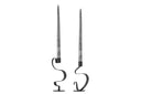 Kerzenhalter-Set Pak – Metall in Schwarz (2er-Set)