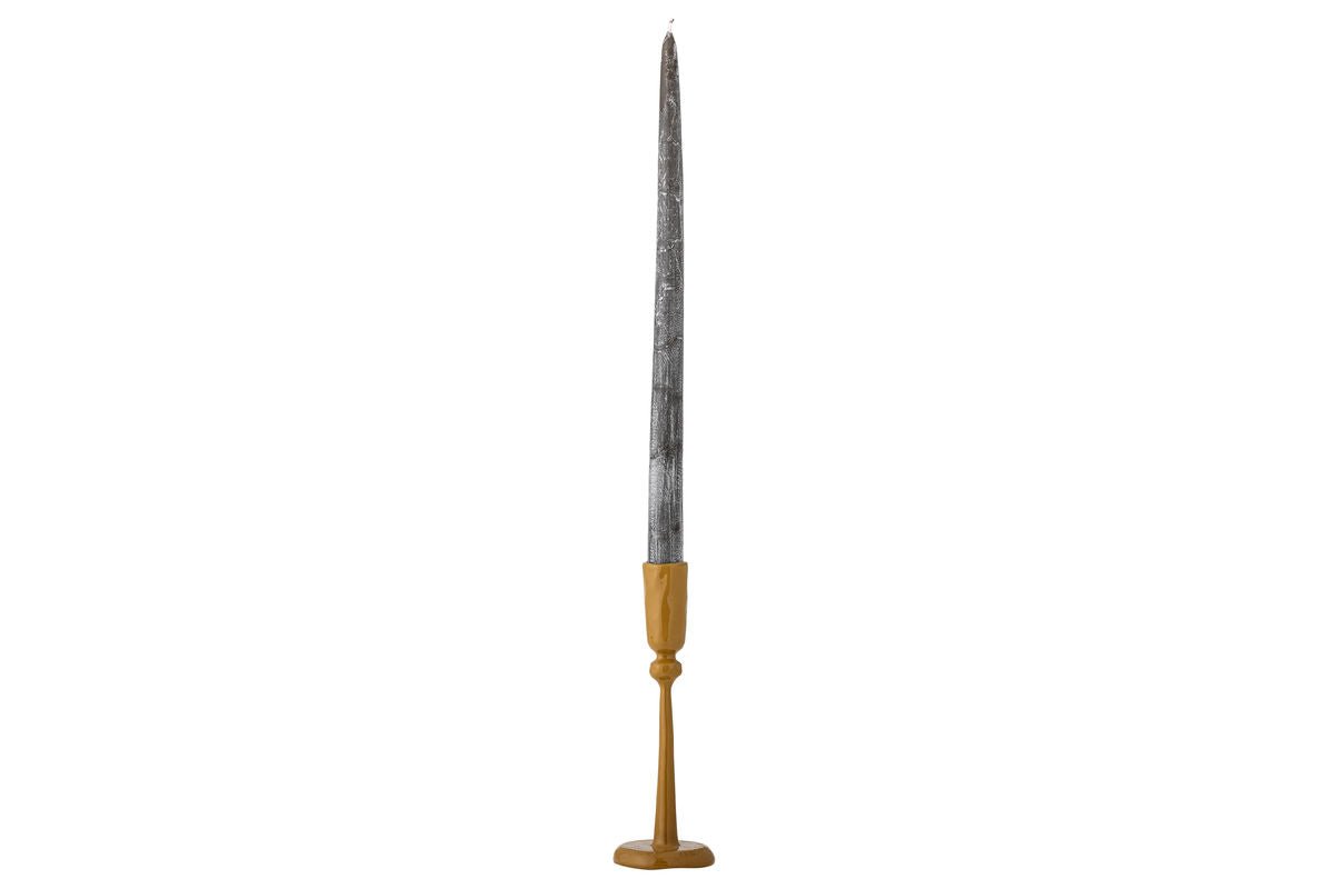 Kerzenhalter Riok – Metall in Hochglanzgelb