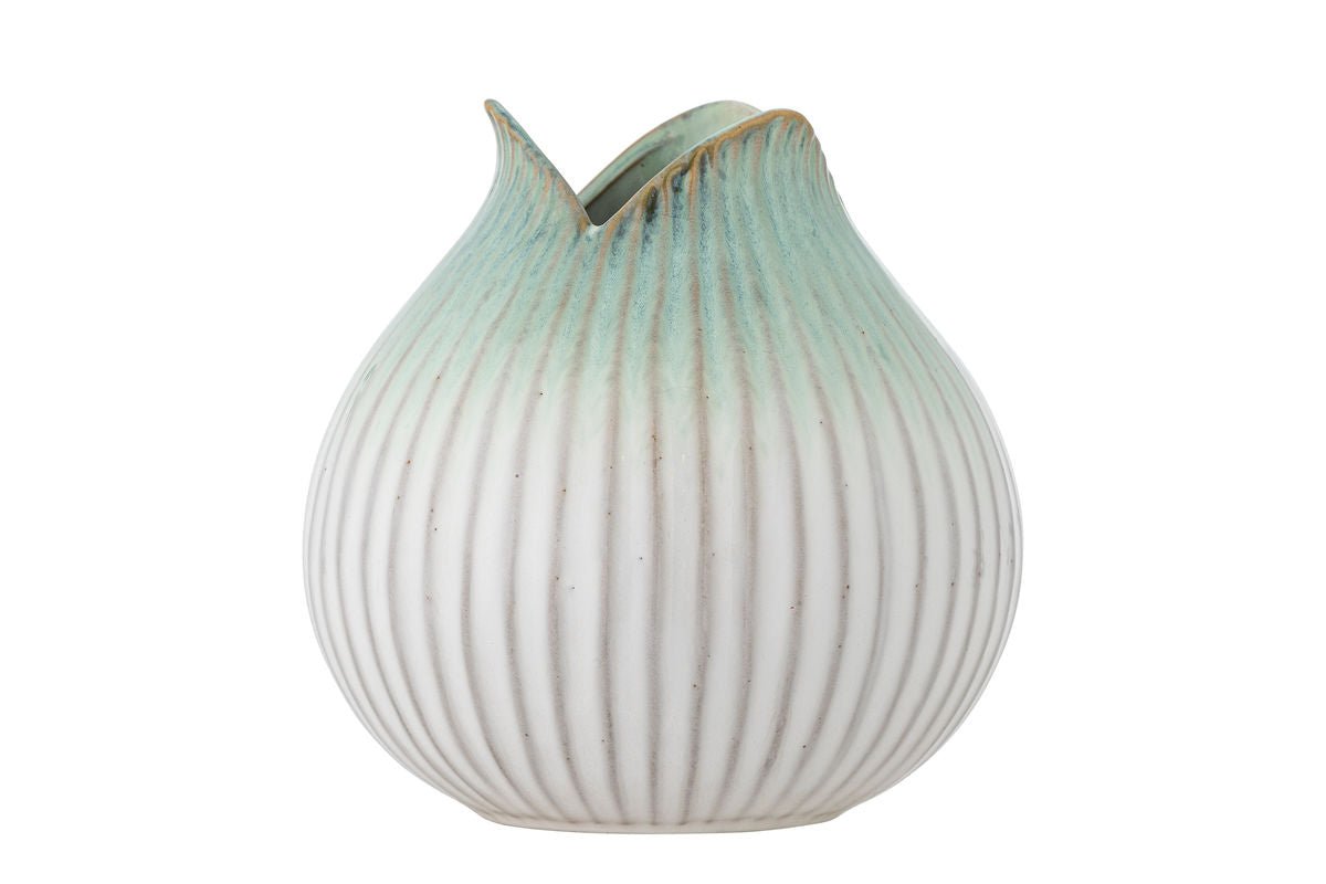 Vase „Sylven“ – Steingut mit reaktiver Glasur