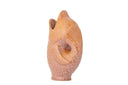 Vase Nerio – Braunes Steingut