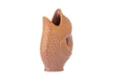 Vase Nerio – Braunes Steingut