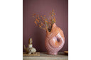 Vase Nerio – Braunes Steingut
