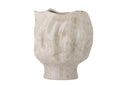 Vase Elvane – Weißes Steingut