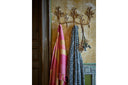 Tagesdecke Verdea – recycelte Baumwolle mit Blattmuster