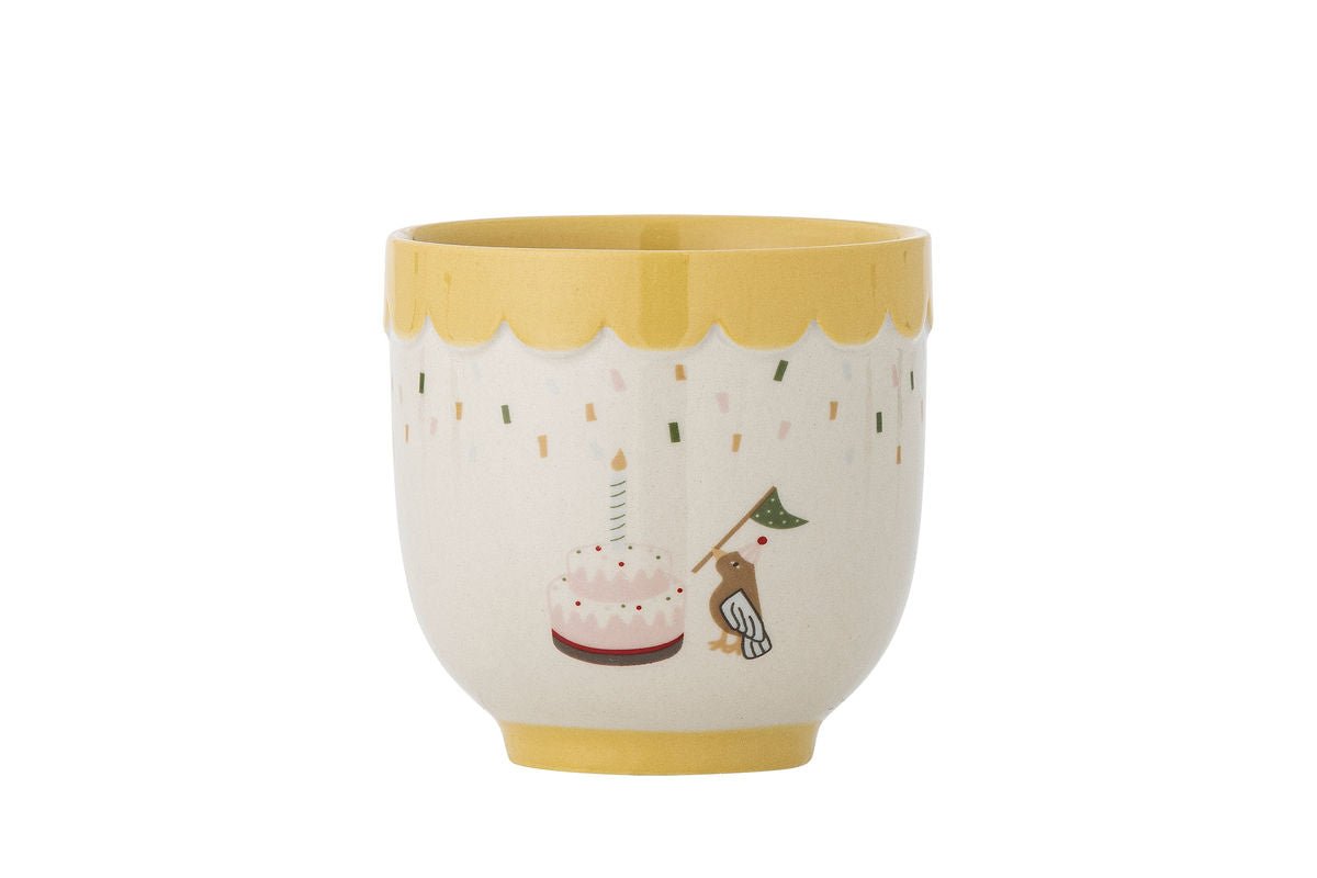Tasse Suma – Gelb, aus Steingut
